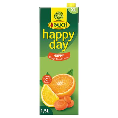 Obrázek Rauch Happy Day Pomerančovo-mrkvovo-citrónový nápoj 1,5l