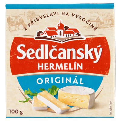 Obrázek ŠETŘÍME JÍDLEM: Sedlčanský Hermelín originál 100g