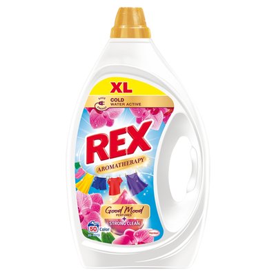 Obrázek REX prací gel Aromatherapy Orchid Color 50 praní, 2,25l