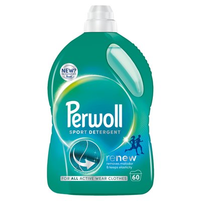 Obrázek Perwoll prací gel Sport 60 praní, 3000ml