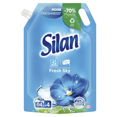 Obrázek Silan Fresh Sky koncentrovaný avivážní prostředek na prádlo 68 praní 748ml