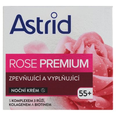 Obrázek Astrid Rose Premium zpevňující a vyplňující noční krém 50ml