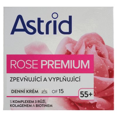 Obrázek Astrid Rose Premium zpevňující a vyplňující denní krém OF 15 50ml