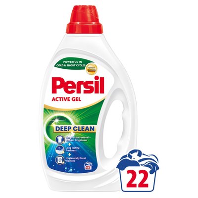 Obrázek Persil Deep Clean Active Gel přípravek pro praní prádla 22 praní 990ml