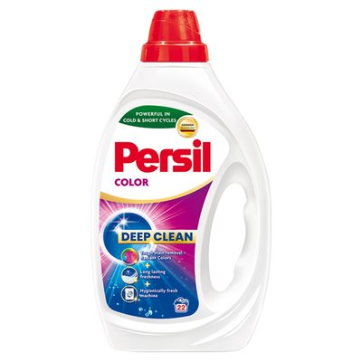 Obrázek Persil Deep Clean Color Gel přípravek pro praní prádla 22 praní 990ml
