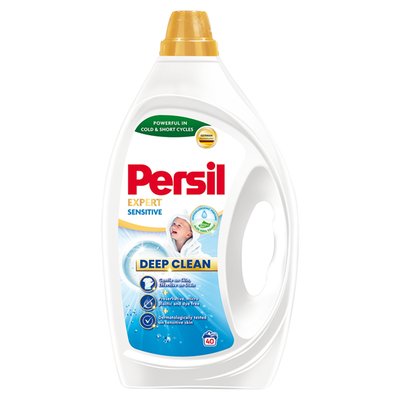 Obrázek Persil Deep Clean Expert Sensitive přípravek pro praní prádla 40 praní 1,80l