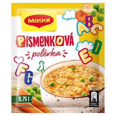 Obrázek MAGGI Přidej vejce Polévka Písmenková 51g