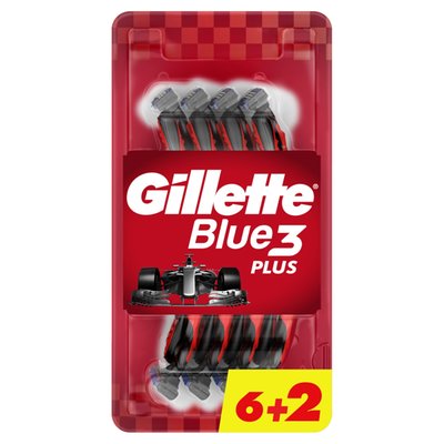 Obrázek Gillette Blue3 Plus Comfort, Jednorázové Holící Strojky Pro Muže, Balení Holících Strojků
