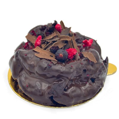 Obrázek Čokoládový dort s ovocem bez lepku 190g