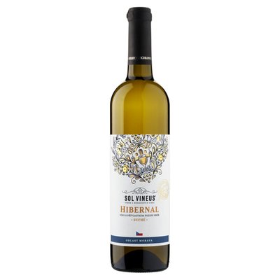 Obrázek Sol Vineus Hibernal víno s přívlastkem pozdní sběr bílé suché 0,75l
