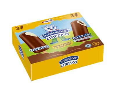 Obrázek Pribináček Vanilkový a Mixík multipack