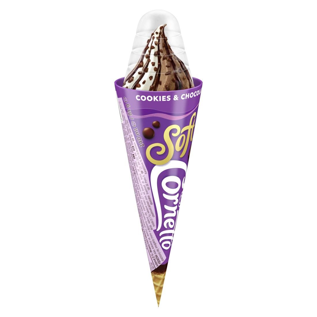 Cornetto Soft Cookie&Chocolate 140ml | BILLA e-shop