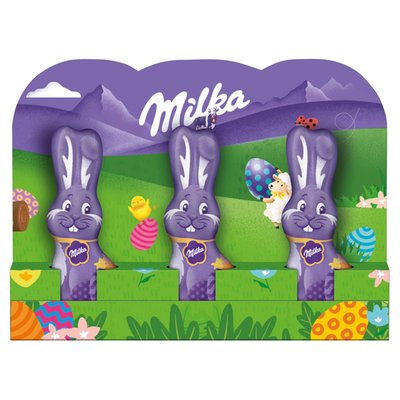 Obrázek Milka zajíček mléčná čokoláda 3 x 15g