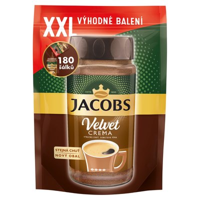 Obrázek Jacobs Velvet Crema rozpustná káva 300g