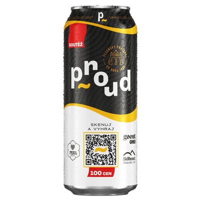 Obrázek Proud Pivo ležák ochucený 0,5l