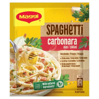 Obrázek MAGGI Základ Carbonara Špagety 30g