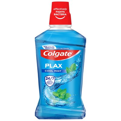 Obrázek Colgate Plax Cool Mint ústní voda bez alkoholu 500 ml
