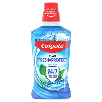 Obrázek Colgate Plax Cool Mint ústní voda bez alkoholu 500 ml