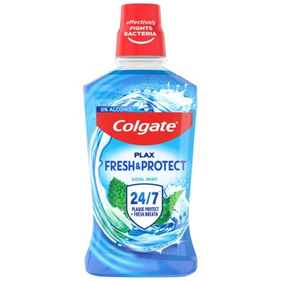 Obrázek Colgate Plax Cool Mint ústní voda bez alkoholu 500 ml