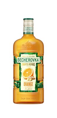 Obrázek Becherovka Likér s příchutí pomeranče a zázvoru 50cl