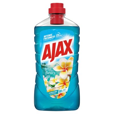 Obrázek Ajax Floral Fiesta Lagoon univerzální čistící prostředek 1000 ml