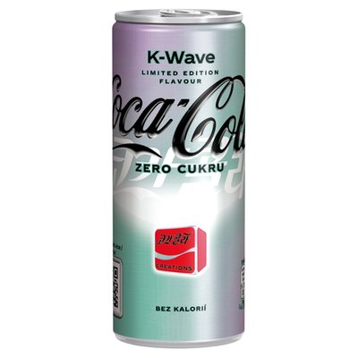 Obrázek Coca-Cola K-Wave Zero 250ml