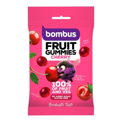 Obrázek Bombus Ovocné kousky třešeň 35g