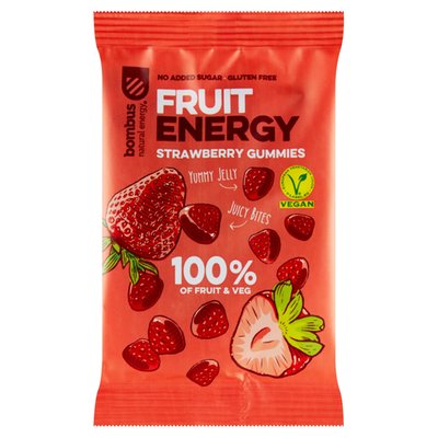 Obrázek bombus Fruit Energy Ovocné kousky jahoda 35g