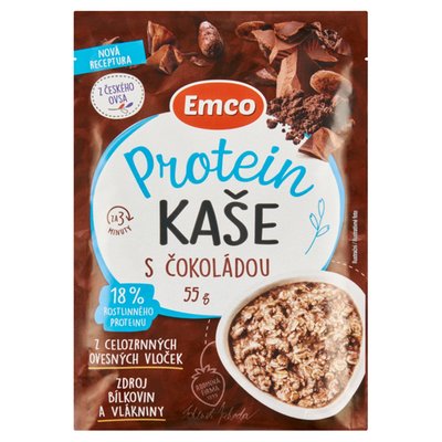 Obrázek Emco Protein kaše s čokoládou 55g