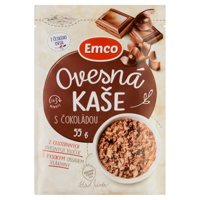 Obrázek Emco Ovesná kaše s čokoládou 55g
