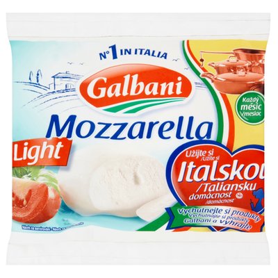 Obrázek ŠETŘÍME JÍDLEM: Galbani Mozzarella light 125g