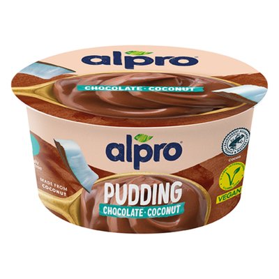 Obrázek ALPRO Kokosový pudink s čokoládovou příchutí 135g