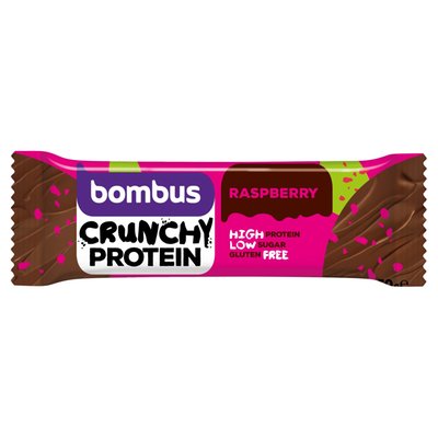 Obrázek Bombus Crunchy Protein Raspberry 50g