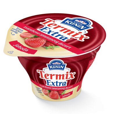 Obrázek ŠETŘÍME JÍDLEM: Kunín Termix Extra jahoda, 130g