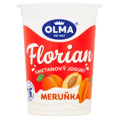 Obrázek ŠETŘÍME JÍDLEM: Olma Florian Smetanový jogurt meruňka 150g