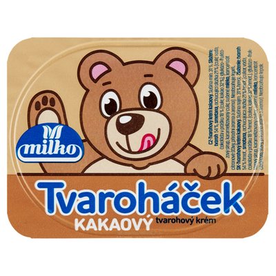 Obrázek ŠETŘÍME JÍDLEM: Milko Tvaroháček Kakaový tvarohový krém 90g