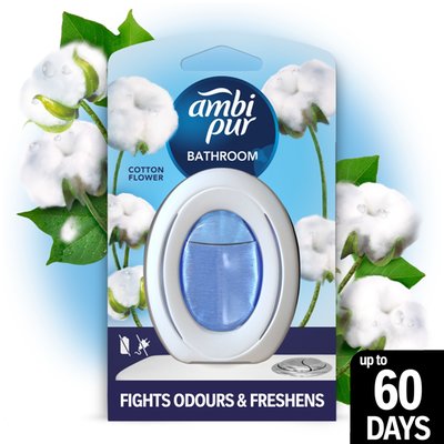 Obrázek Ambi Pur Bathroom Cotton Fresh Osvěžovač Vzduchu 1 X