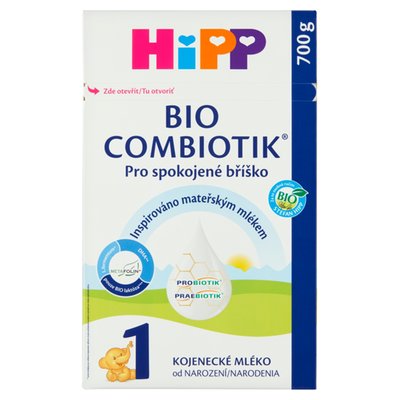 Obrázek HiPP Combiotik 1 bio kojenecké mléko od narození 700g