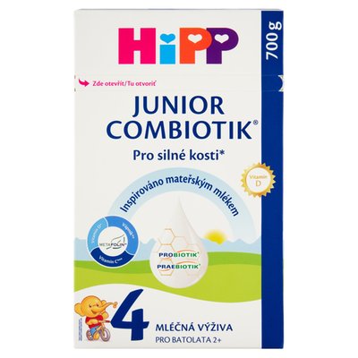 Obrázek HiPP Combiotik 4 junior mléčná výživa pro batolata 2+ 700g