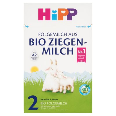 Obrázek HiPP 2 bio kozí mléko od ukončeného 6. měsíce 400g
