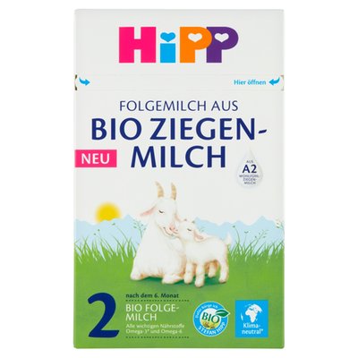 Obrázek HiPP 2 bio kozí mléko od ukončeného 6. měsíce 400g