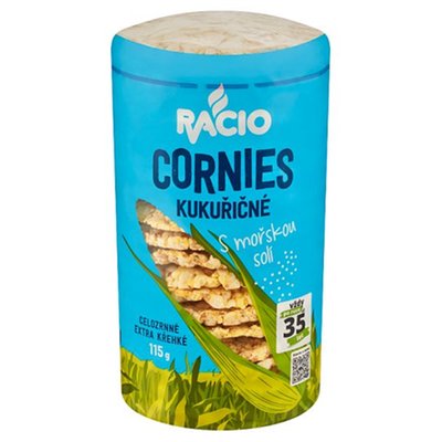 Obrázek Racio Cornies Kukuřičné s mořskou solí 115g