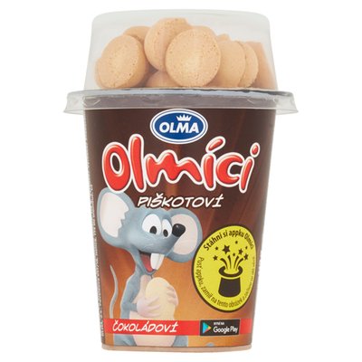 Obrázek ŠETŘÍME JÍDLEM: Olma Olmíci Piškotoví čokoládoví 113g