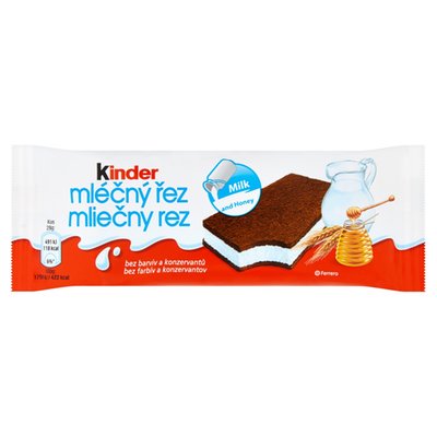 Obrázek ŠETŘÍME JÍDLEM: Kinder Mléčný řez 28g