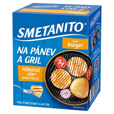 Obrázek Smetanito na pánev a gril Burger 2 x 100g