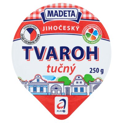 Obrázek ŠETŘÍME JÍDLEM: Jihočeský tvaroh tučný 250 g