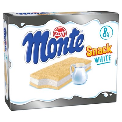Obrázek ŠETŘÍME JÍDLEM: Zott Monte Snack White 8 x 29g (232g)
