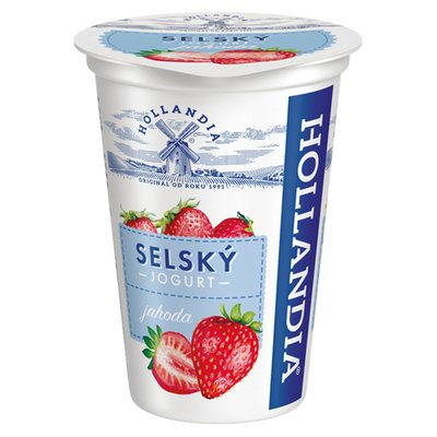 Obrázek ŠETŘÍME JÍDLEM: Jogurt selský, jahoda 200 g