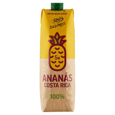 Obrázek ŠETŘÍME JÍDLEM: Rio Cold Press 100% ananasová šťáva 1l