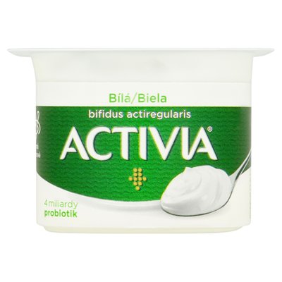 Obrázek ŠETŘÍME JÍDLEM: Activia probiotický jogurt bílý 120g
